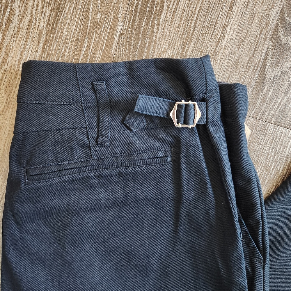 STAMPD Mens Black Cropped Ankle Pants With Waist Adjusters Size 32 NWT - Picture 7 of 16